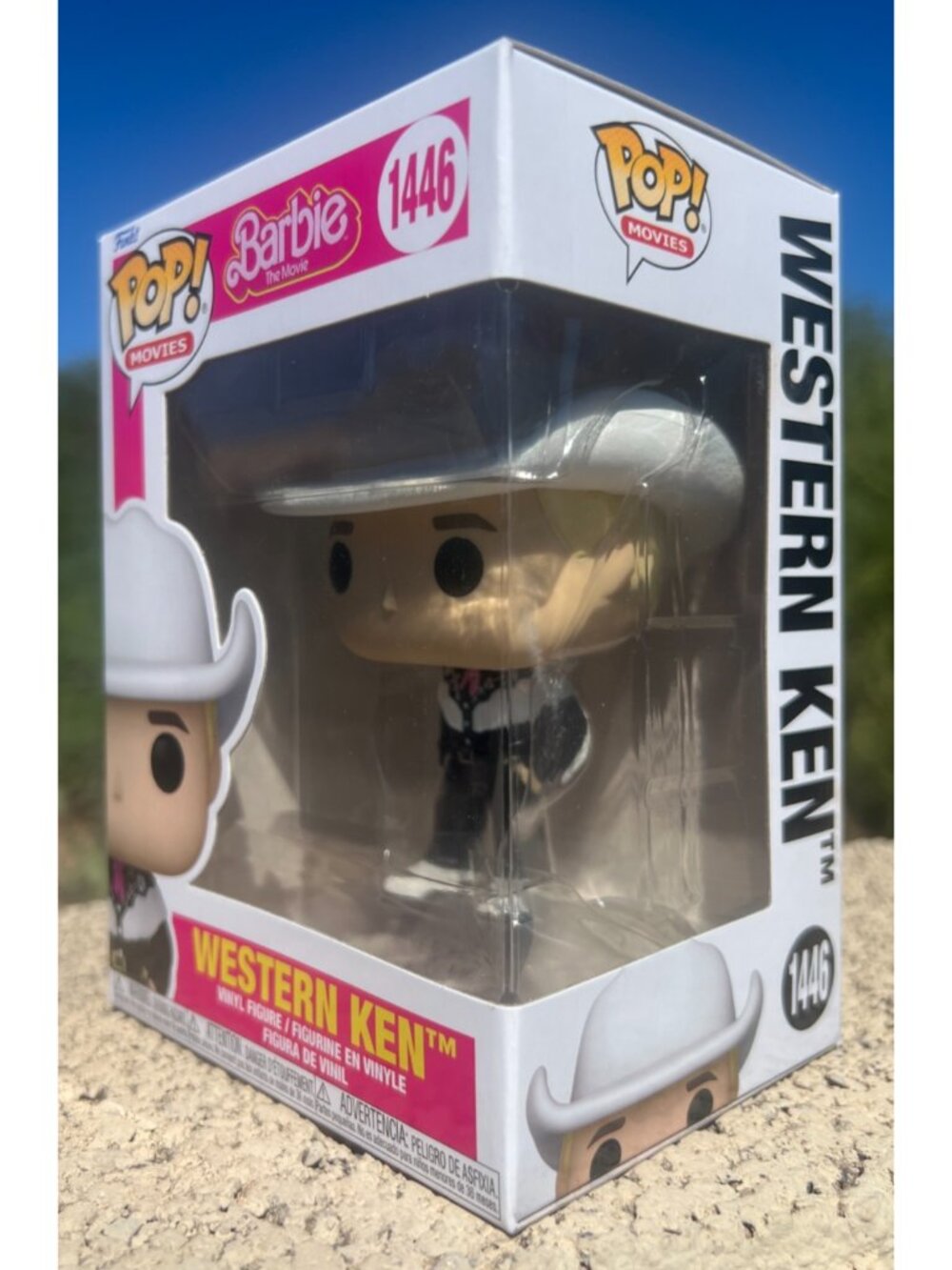 Funko Pop Movies - Barbie the Movie - Western Ken (#1446, NEW)